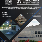 XVI Congreso del Posgrado en Psicología